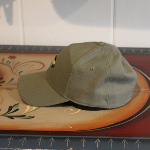 OAKLEY Men's Olive Green Classic Flex Hat Cap w/ Camo Logo - Size L/XL Flex Clas - Picture 3 of 7
